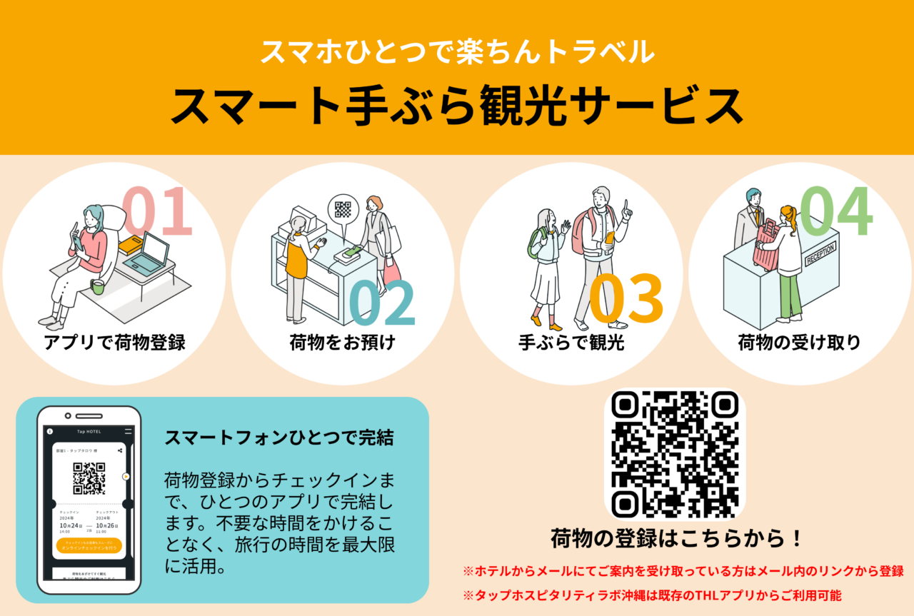 『スマート手ぶら観光サービス』が開始